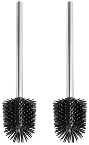 Zestaw dwóch samoczyszczących, silikonowych szczotek do WC ⌀ 7,5 cm, WENKO
