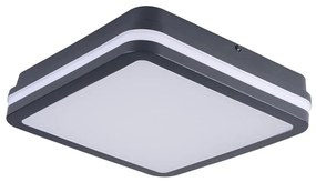 Brilagi - LED Oświetlenie zewnętrzne z czujnikiem BENE LED/24W/230V 26x26 cm IP54