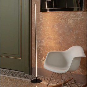 Ideal Lux - LED ściemnialna lampa podłogowa YOKO LED/16W/230V CRI 90 czarna