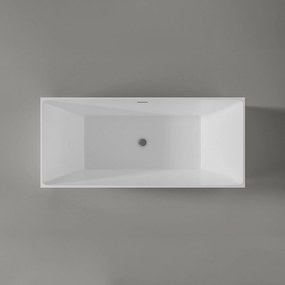 Wanna wolnostojąca akrylowa NADIBiała - 170 x 75 x 60 cm