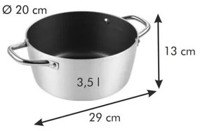 Tescoma Garnek GrandCHEF 20 cm, 3,5 l