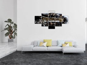 Obraz - Saksofon (125x70 cm)