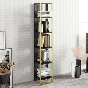 Biblioteczka Polka Black and Gold