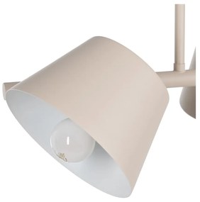 Kremowa lampa sufitowa 38x62,5 cm Simplico – Ixia