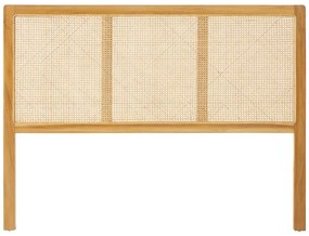 Zagłówek z trzciny 160 cm - Teak i rattan - Naturalny - CELAYA II