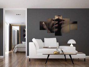 Obraz - Pocałunek (125x70 cm)