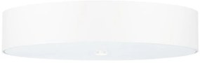 Biała lampa sufitowa ze szklanym kloszem ø 60 cm Herra – Nice Lamps