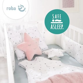 Piankowy materac dziecięcy ze zdejmowanym pokrowcem 60x120 cm Comfort Air Roll – Roba