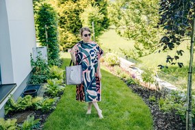 Torba na zakupy SHOP & GO 37 cm - różne warianty Wersja: Good Vibes Only