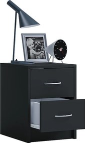 Drewniany stolik nocny szuflada Boxal Mini