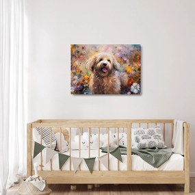 Obraz na szkle - Happy Dog II. (70x50 cm)