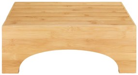 Taboret łazienkowy BAMBUSA, niski, bambusowy, WENKO