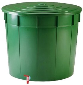 Beczka na deszczówkę zielony, 500 l