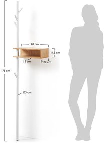Wieszak Kave Home Belgrad Lisa
