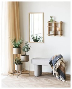 Wielopoziomowa półka w dekorze dębu w naturalnym kolorze 40 cm Olsberg – House Nordic