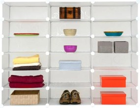 Przezroczysta szafka 18 - system wtykowy