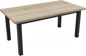 Stół prostokątny rozkładany 90x170/250 Sonoma R-6 + nogi drewniane