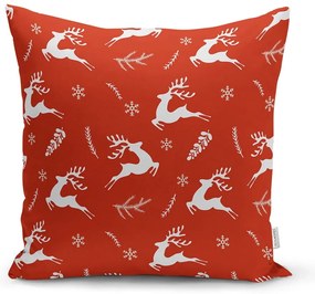 Tekstylna poszewka na poduszkę ze świątecznym motywem 43x43 cm – Mila Home
