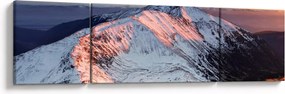 Obraz - Zimowa panorama górska II. (170x50 cm)
