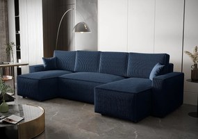 BEDANTE Narożnik AMBRO U Poso 05 z funkcją spania i pojemnikiem, kształt U, rozkładana sofa