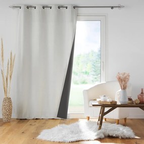 Kremowa zasłona wygłuszająca 140x260 cm Jupiter – douceur d'intérieur