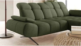 Elegancki narożnik MORENO S z funkcją w tkaninie ARAGON 39 WERSAL