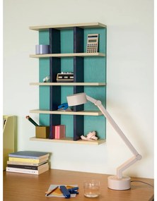 Turkusowa wielopoziomowa półka 45 cm Galaxy – Hübsch