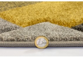 Żółto-szary dywan 200x290 cm Nimbus – Flair Rugs
