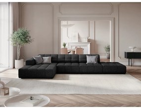 Antracytowy narożnik (lewostronny) Chicago – Cosmopolitan Design