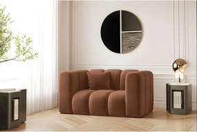 Fotel Grand, tkanina Salvador, Brązowy