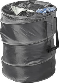 Składany kosz na pranie 46 X 60 cm z elastycznym otworem i uchwytami