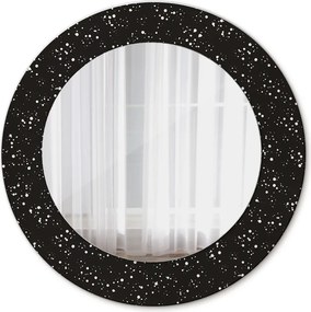 Lustro dekoracyjne okrągłe Chaotyczne kropki
