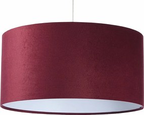 Lampa wisząca HOME 30 bordowa/biała