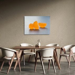 Obraz na szkle - mandarynki (70x50 cm)