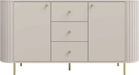 Komoda BOLLA 164,4 cm do Salonu Sypialni Odcienie beżu