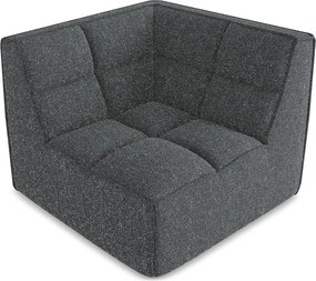 Ciemnoszary moduł sofy Kalai – Makamii