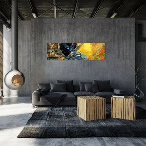 Obraz saksofonisty (170x50 cm)