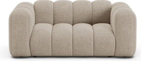 Beżowa sofa z tkaniny szenilowej 170 cm Lupine – Micadoni