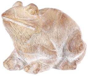 Ogród dekoracja statuetka Żaba, żywicapoliestrowa, 16 x 12 x 11 cm