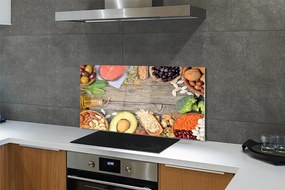 Panel nad Blat Kuchenny Zdrowa Kompozycja Warzywna