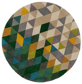 Wełniany dywan Flair Rugs Prism, ⌀ 160 cm