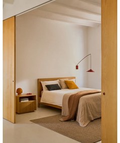Jasnobrązowa bawełniana narzuta pikowana 240x260 cm Isor – Kave Home
