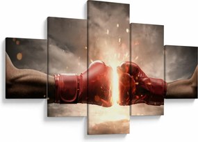Obraz - Boks (125x70 cm)