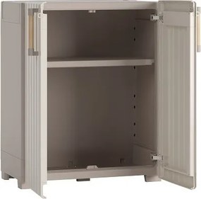 Szafka Keter Groove Base, komoda z szufladami, tworzywo sztu