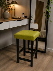 Taboret Klasyk 45cm Stołek Loft Eko-skóra D5