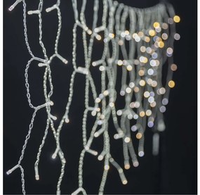 Nedis WIFILXC03W250 - LED Kurtyna bożonarodzeniowa 240xLED/8 funkcji 8m IP65 Wi-Fi Tuya