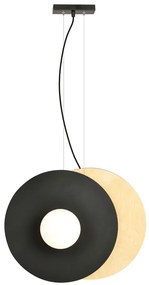 Nowoczesna wisząca lampa nad stół opal - 3X D104 S0-L89