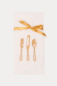 Ręczniki kuchenne HOME, 2 szt Kremowy / Beżowy Zestaw (2szt., 40x60 cm)