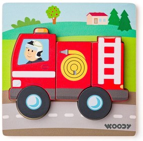 Woody Puzzle Baby Strażak