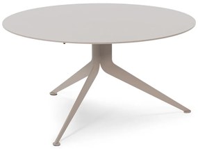 Szarobeżowy metalowy okrągły stolik ø 76 cm Daley – Spinder Design